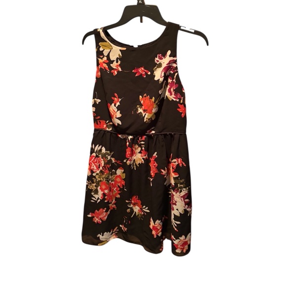 Loft Petites Sleeveless Floral Dress Size 6P - Picture 1 of 6